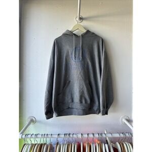 Vintage UCSB Jansport Hoodie Letterman Logo (Mens XL) Grey Distressed See Pics